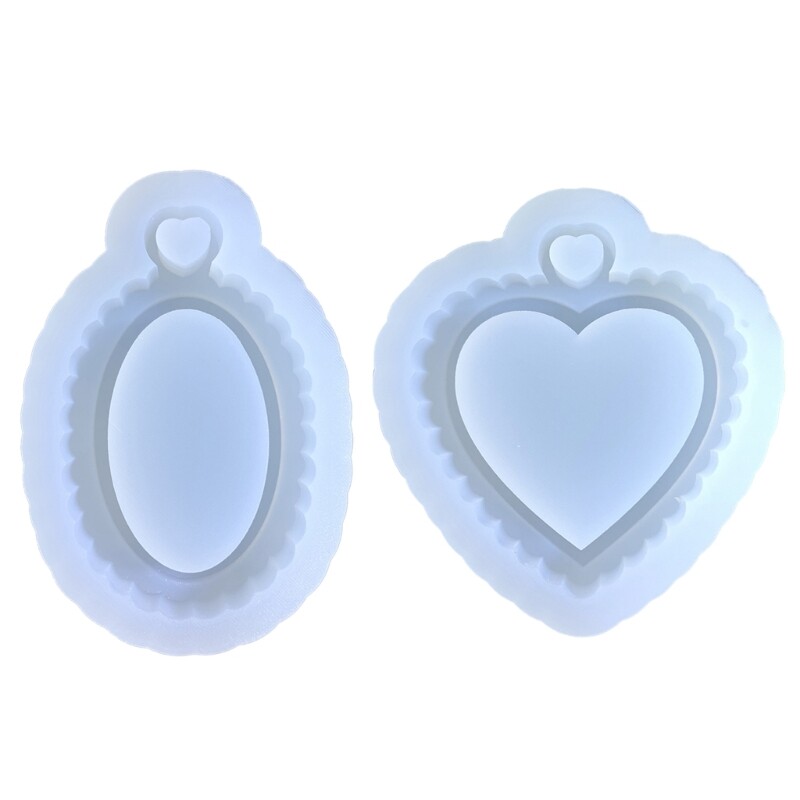 Silicone Pendant Molds Resin Casting Mold Silicone Clay Moulds Jewelry Mould