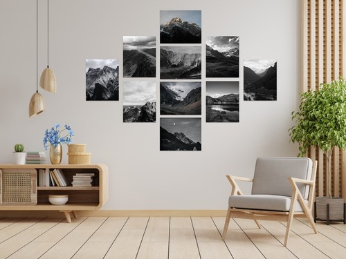 4 x Clip Frames 10"x12" Glass Frameless Photo Picture Poster Home Office Décor - Picture 4 of 16