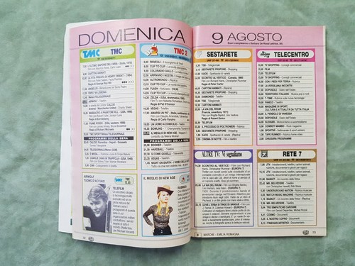 25) TELESETTE ITALIAN MAGAZINE N32/1998 JO SQUILLO CATHERINE BELL ROBERTO BAGGIO - Photo 6 sur 10