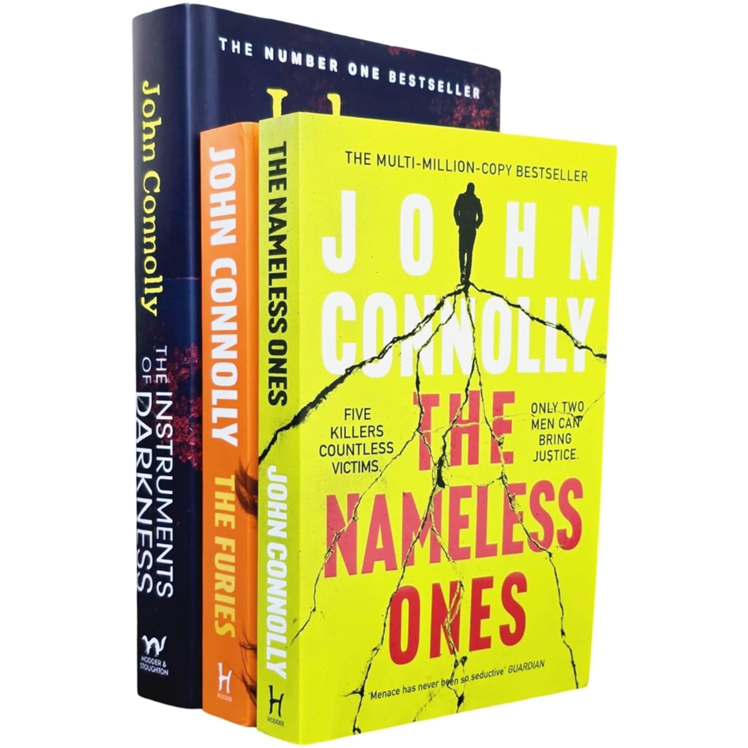 John Connolly Unisex Charlie Parker Thriller Series 3 Books Collection Set (The Nameless Ones, The Furies & The Instruments Of Darkness[Hardback]) - Image 2