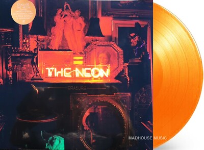 ERASURE LP the Neon 2020 NEON ORANGE Vinyl + Downloads + Booklet LIMITED EDITION