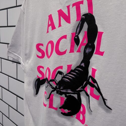 ANTI SOCIAL SOCIAL CLUB MOODSTING TEE WHITE - Picture 3 of 3