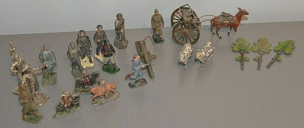 Lead Figure Character Lot