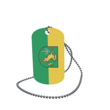 Dog Tag Flag Bunting Ingoldingen Dog Tag Aluminium 30 x 50mm