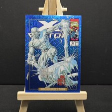 2022 Marvel Masterpieces '92 Platinum #40-V Iceman Variant Cover Blue Traxx SSP