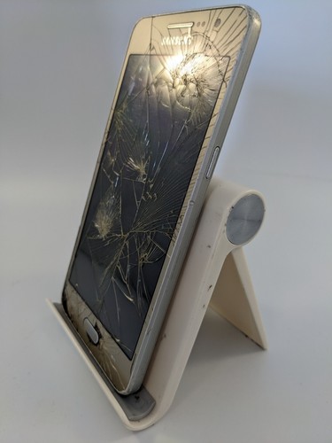 Samsung Galaxy Grand Prime Gold Unlocked 8GB 5.0"Android Cracked Incomplete #S07 - Picture 6 of 14