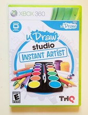 U Draw Studio Instant Artist XBox 360 E Everyone 2011 Art Activity Free Shipp.
