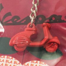 Red VESPA Scooter Phone Charm with Strap Piaggio Forme Italy NEW