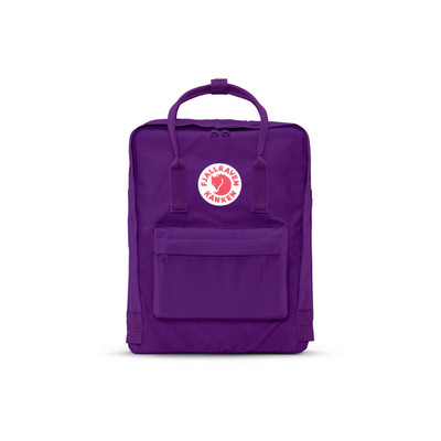 kanken purple backpack