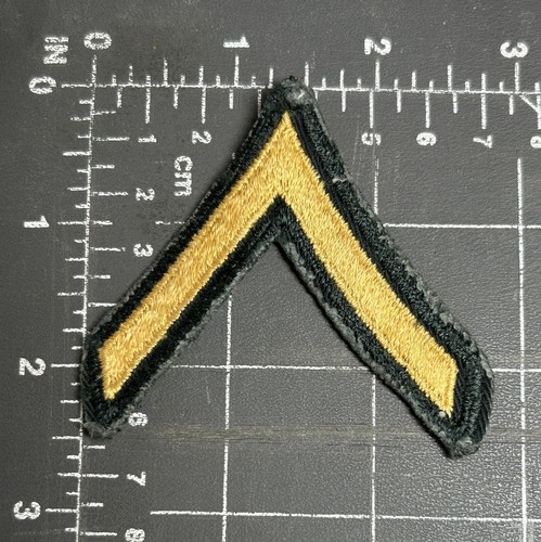 United States Army Private PV2 E-2 E2 Chevron Rank Insignia Military Badge Patch - Picture 9 of 16