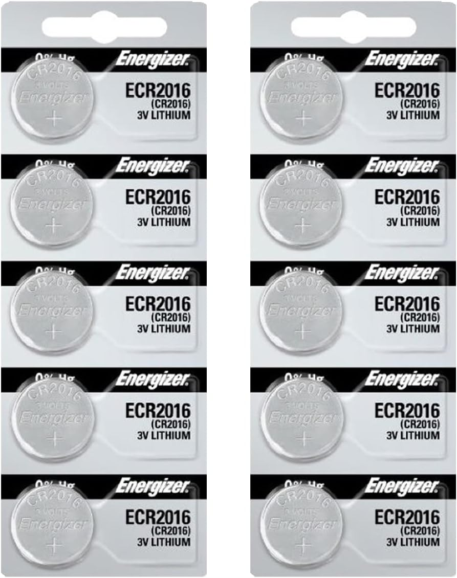 CR2016  Lithium Batteries (2 Packs of 5)
