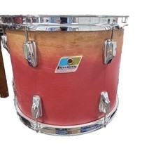 Ludwig Vintage 13" Drum Tom 70s Blue  Olive Badge Natural Red Sunburst