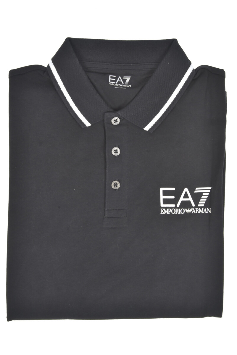 Tシャツ・カットソー EMPORIO ARMANI Printed Lyocell Blend Polo Shirt undefined
