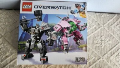 LEGO Overwatch Reinhardt 75973 Mech Suit Tank Rocket Hammer