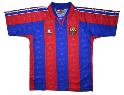 Kappa 1995-97 FC BARCELONA SHIRT TRIKOT XL. BOYS | eBay