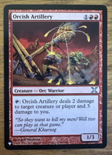 MTG Mystery Booster The List, Orcish Artillery (10th Edition)