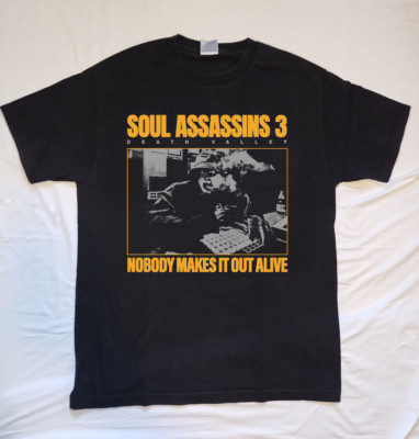 Collection Soul Assassins NOBODY MAKES IT OUT ALIVE T Shirt Black All Size KK236
