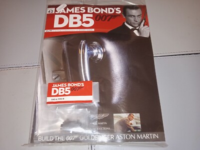 #42 SEALED EAGLEMOSS JAMES BOND 007 DB5 (BUILD YOUR OWN 1:8) PARTS& MAG)