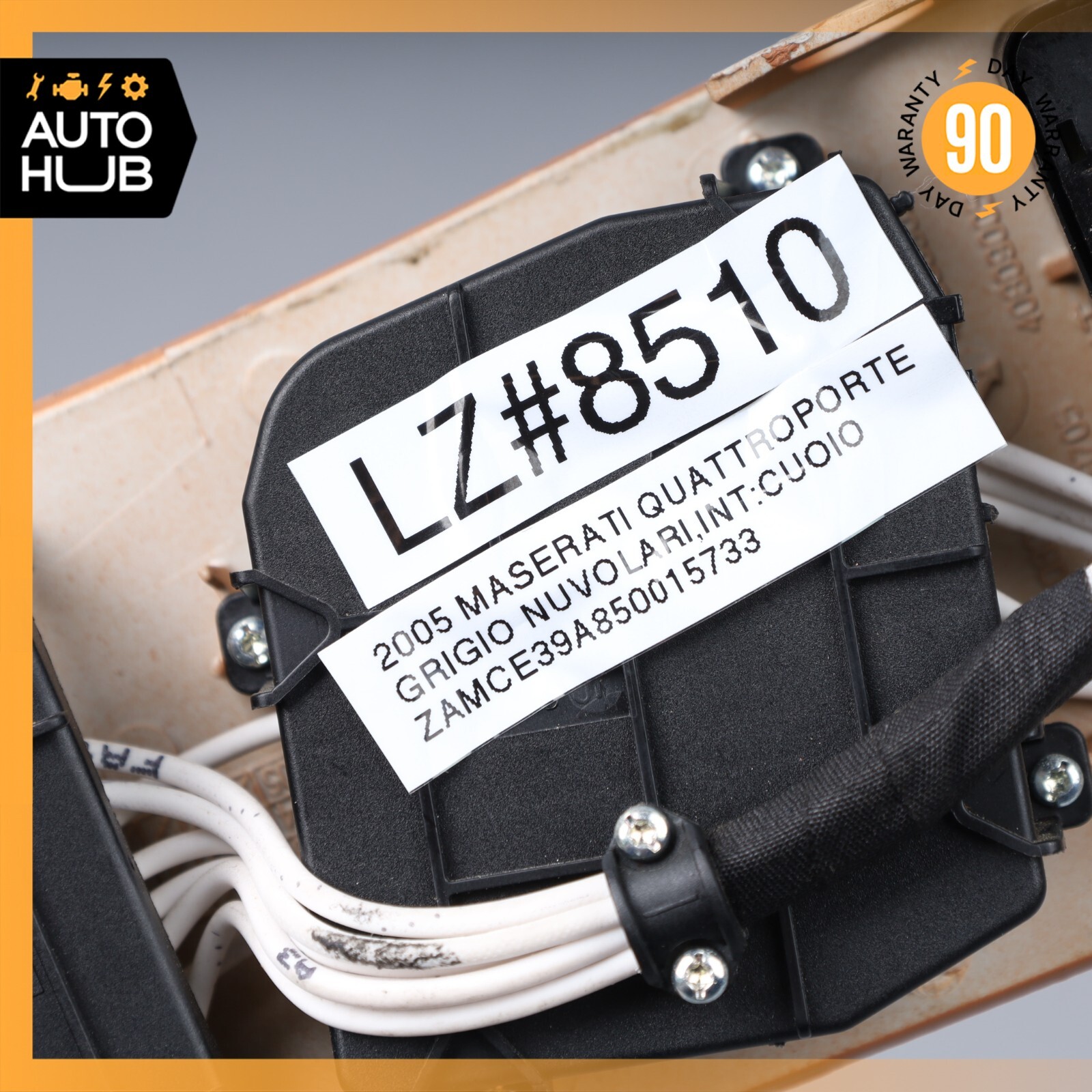 03-13 Maserati Quattroporte M139 Front Right Side Seat Control Switch OEM