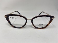 JONES NEW YORK J235 TORTOISE GOLD 49/16/135 EYEGLASSES FRAME YA94