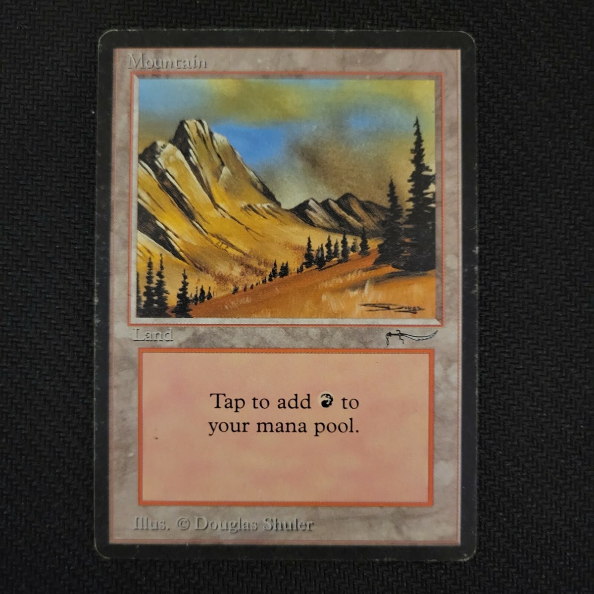 MTG Mountain 山　基本土地　アラビアンナイト MTG Mountain 山 基本土地 アラビアンナイト MTG Mountain 山