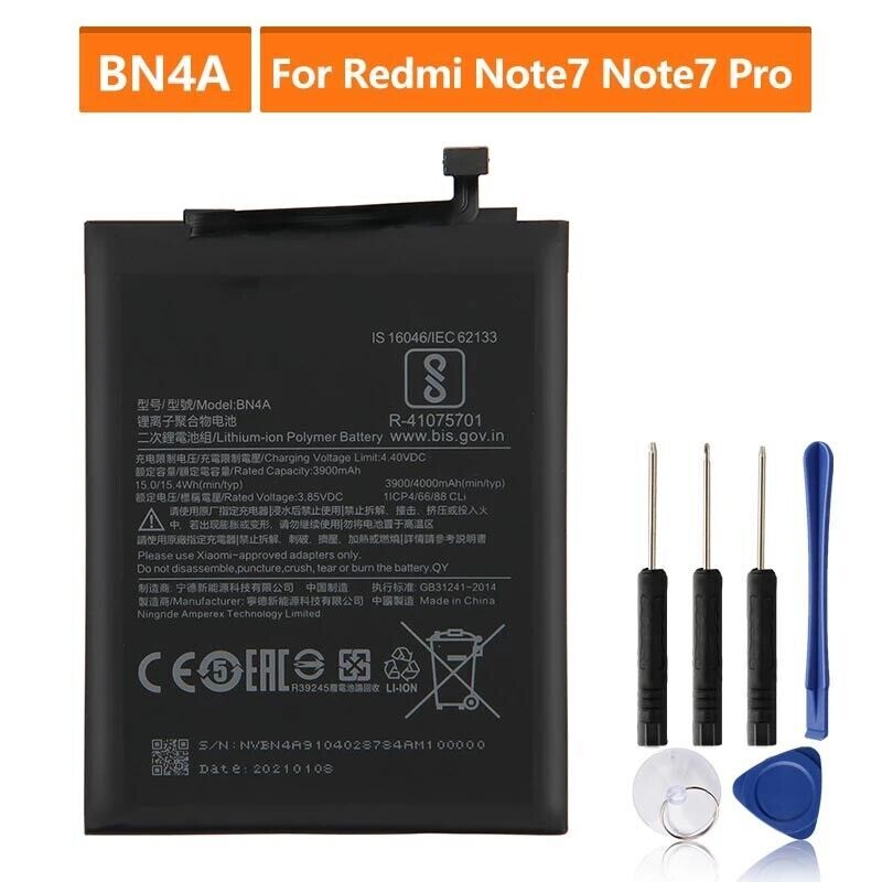 Bn4a Battery Note Battery Price New Replacement Battery For Xiaomi