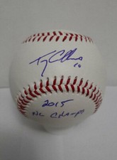 Terry Collins Autographed Signed Baseball - MLB NY Mets Angels Astros - w/COA