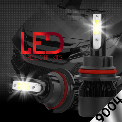 XENTEC LED HID Headlight kit 9004 HB1 White for 1990-1993 Mercedes-Benz 500SL