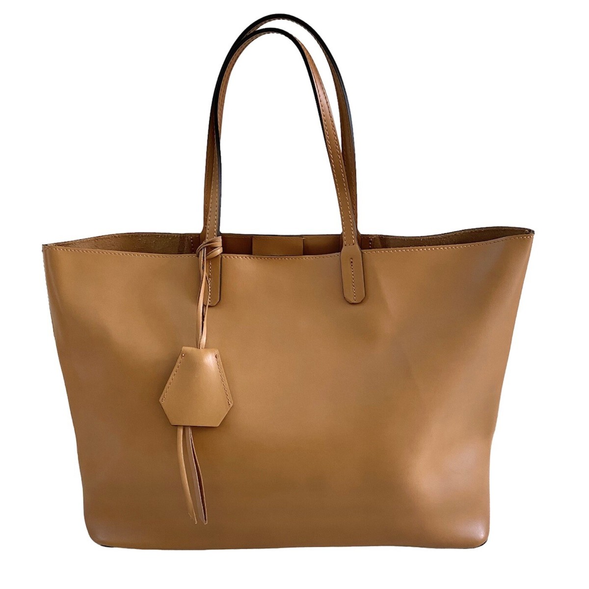 GIANNI CHIARINI LEATHER TOTE BAG MADE IN ITALY NWOT | eBay