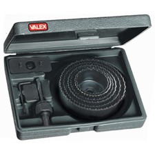 KIT FRESE SEGHE A TAZZA TRAPANO 9pz SEGHE LEGNO PLASTICA CARTONGESSO VALEX