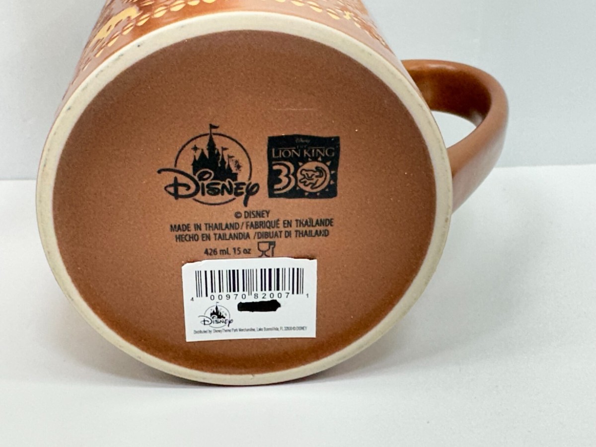 2025 Disney Parks Animal Kingdom Lion King 30 Mug Coffee Cup Timon