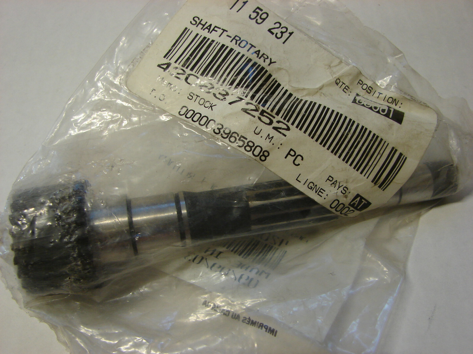 Sea Doo Rotary Valve Shaft OEM 290837251 420837252 eBay