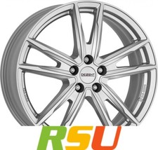Dezent KF silver 8x17" ET49.5 LK5 112 ML 66.6 Alufelgen 17 Zoll