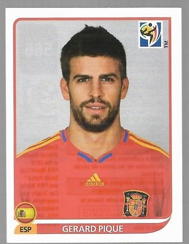 PANINI FOOT 2010 WORLD CUP SOUTH AFRICA . BUSQUETS INIESTA PUYOL PIQUE . ESPAGNE - Picture 4 of 42