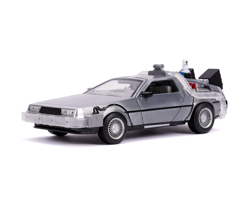 1/24 JADA DICKIE TOYS - DE LOREAN RITORNO AL FUTURO II CON LUCI BLU - Immagine 3 di 4
