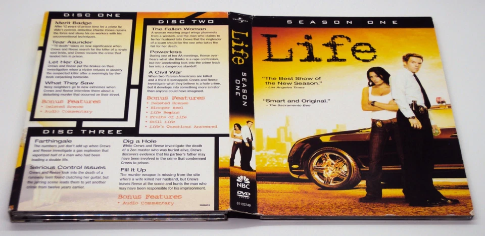 BREAKING BAD THE COMPLETE FIRST SEASON & LIFE SEASON ONE DVD Great TV Dramas WS - Image 4 of 4