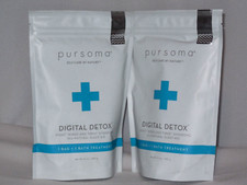2 Packs of Pursoma Digital Detox Relaxing Sleep Aid Bath Treatment Organic Vegan