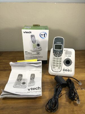 Vtech Cordless Phone With Caller ID & Digital Answering Machine Fast Ship