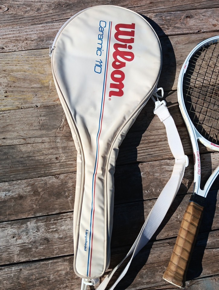 Raquette de Tennis, Housse Wilson Midsize Pro Comp Graphite Composite 4 1/4 L2 - Sport & Plein air