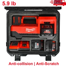 Hard Storage Case for Milwaukee M18 Inflator 2848 20 Air Compressor Waterproof