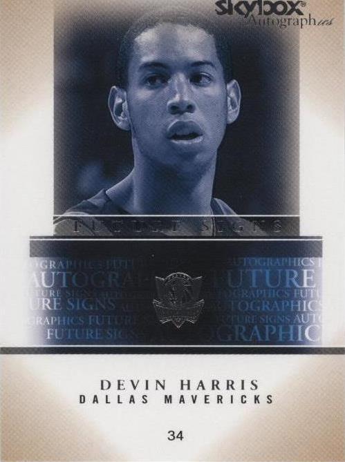 2004-05 Skybox Autographics - Devin Harris #6 FS - 1 of 2