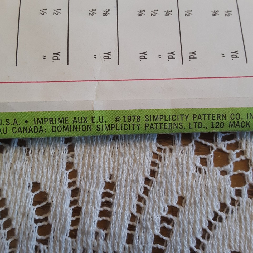 Vintage Baby Doll Sewing Pattern 15/ 16" SIMPLICITY 8817 UNCUT 1978