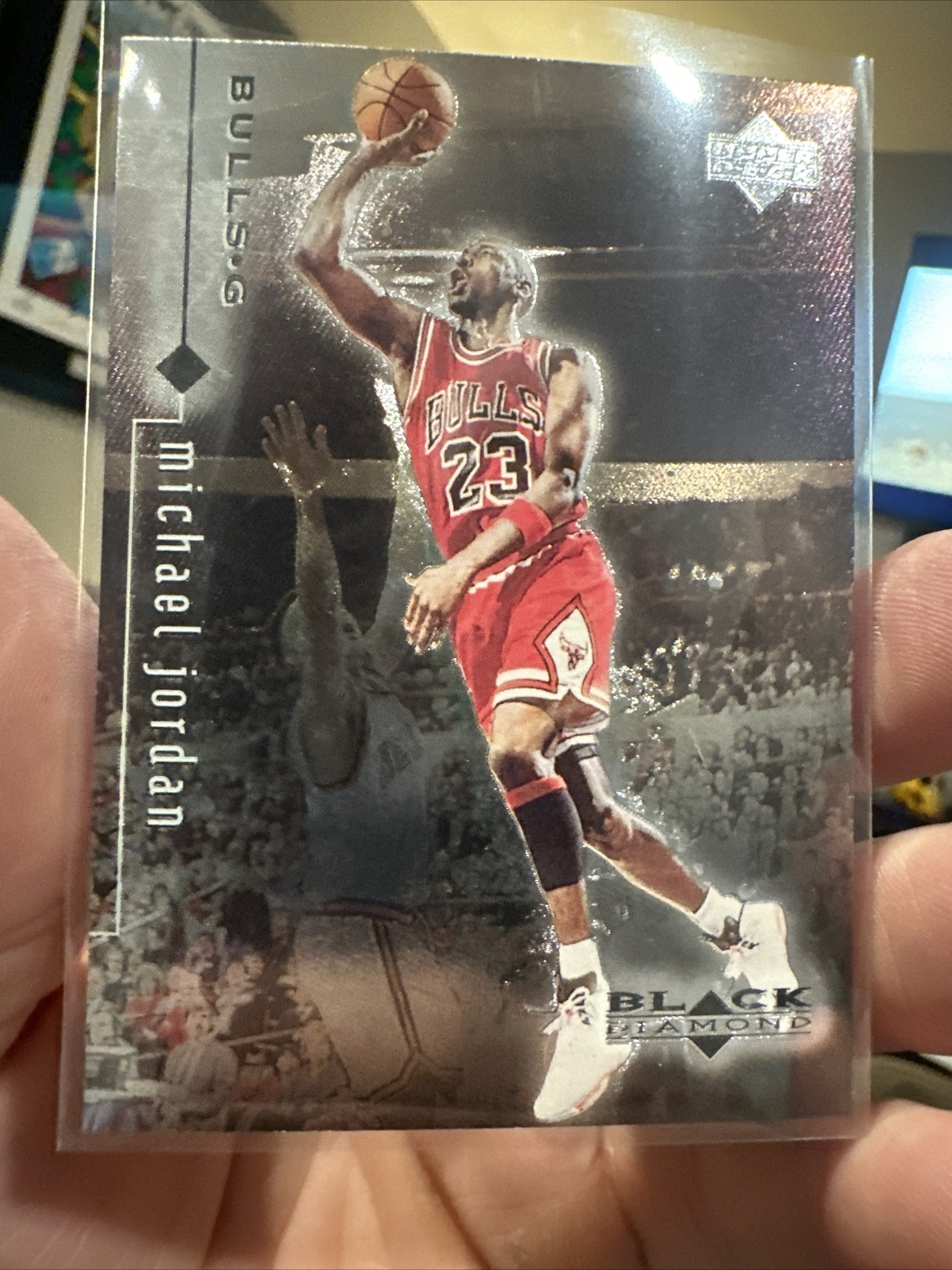 1998-99 Upper Deck Black Diamond #22 Michael Jordan Chicago Bulls