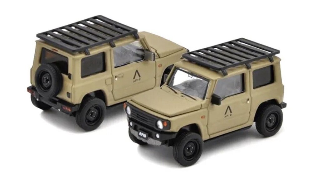 Era Car SP54 Suzuki Jimny Sierra Apio Melt Khaki Scale 1:64 Model Car