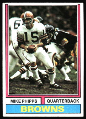 1974 Topps Mike Phipps #87 Cleveland Browns