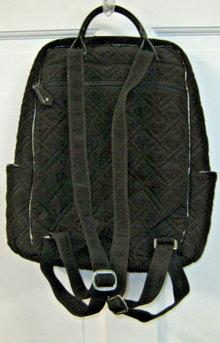 Vera Bradley Small Backpack Solid Brown Microfibe… - image 3