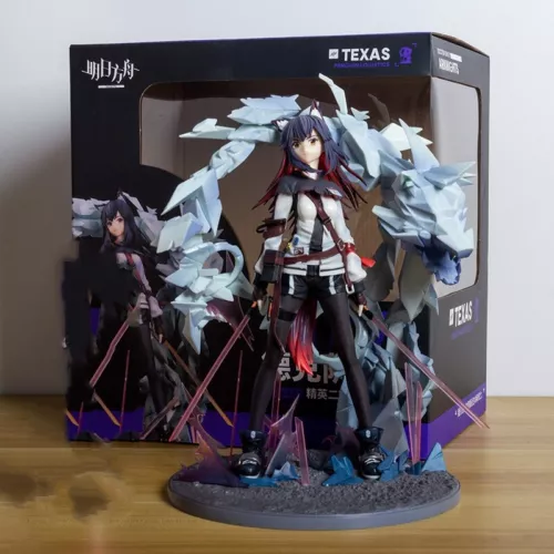 Anime Arknights Texas Action Figure PVC 28CM Model Statue Pendant Decor Gift Toy