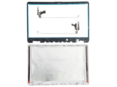 NEW for HP 15-ef1043nr 15-ef1072nr 15-ef1079nr LCD Back Cover & Hinges & Bezel