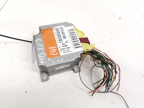 Mercedes-Benz C-CLASS 2003  crash sensors module 0285001373, 00182 #1265038-67