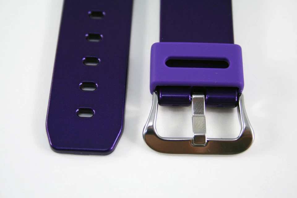 Correa de reloj Casio G-Shock genuina CORREA PÚRPURA DW-6900CC-6V GOMA RESINA Foto 4 de 4